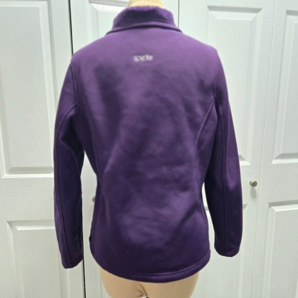Spyder Fleece-Lined Jacket Purple Medium - Picture 4 of 6
